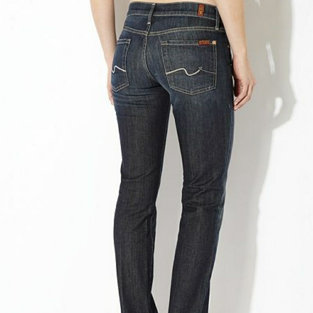 7 for all mankind straight jeans size 29